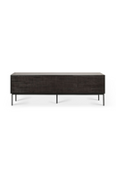 Mueble de TV de Teca Oscura | Ethnicraft Grooves | Oroa.es