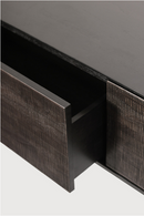 Mueble de TV de Teca Oscura | Ethnicraft Grooves | Oroa.es