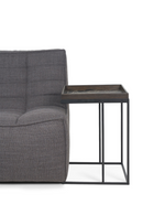 Mesa Auxiliar de Madera y Metal | Ethnicraft Square | Oroa.es