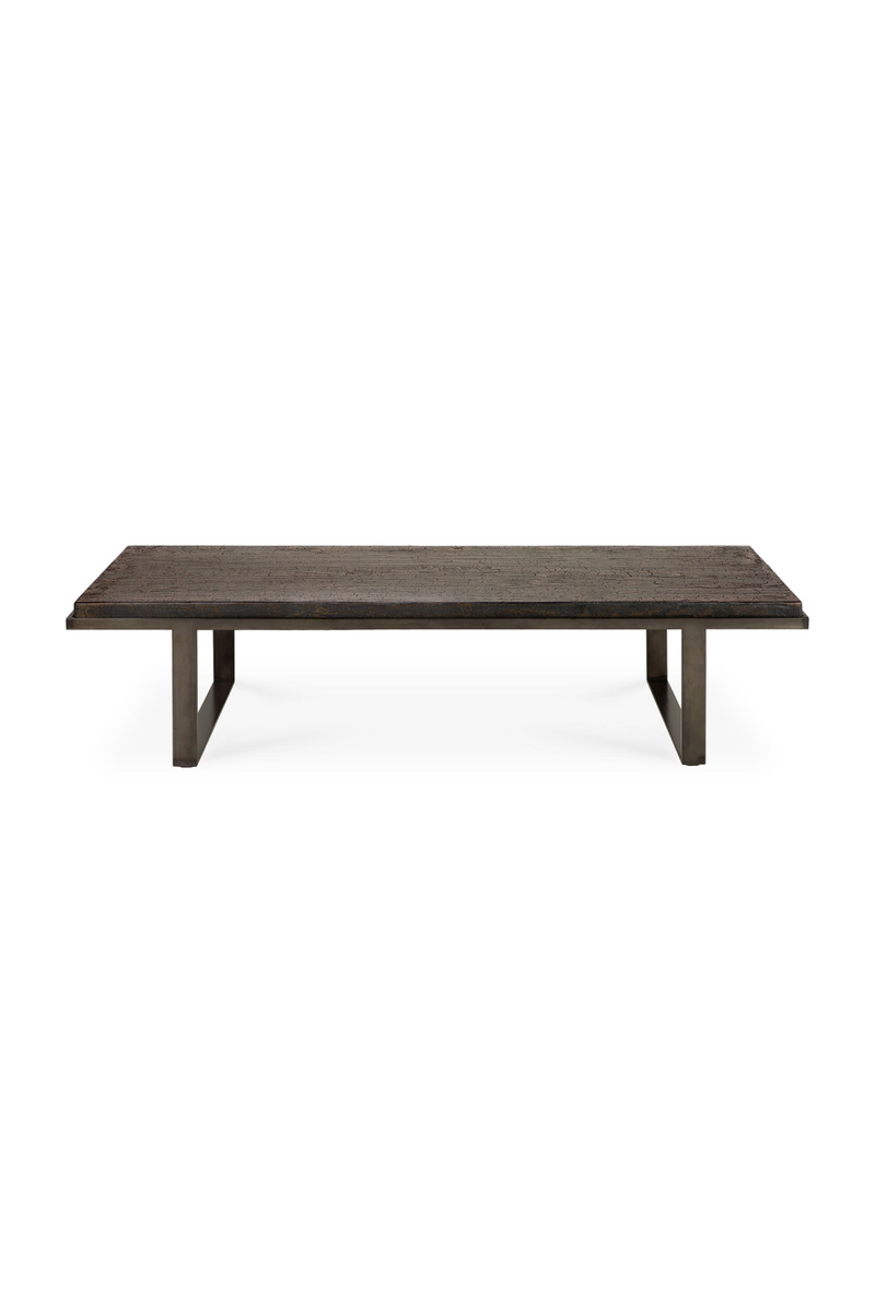 Mesa de Centro Rectangular Marrón | Ethnicraft Stability | Oroa.es