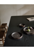 Juego de Cuencos Caoba Marrón (3) | Ethnicraft Tampa | Oroa.es