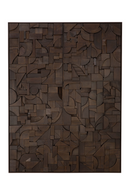 Arte Mural Rectangular de Madera | Ethnicraft Bricks | Oroa.es