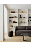 Mesa Auxiliar Marrón con Almacenamiento de Caoba | Ethnicraft Roller Max | Oroa.es