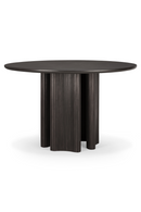 Mesa de Comedor de Caoba Marrón | Ethnicraft Roller Max | Oroa.es