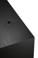 Escritorio Minimalista de Teca Negro | Ethnicraft U | Oroa.es