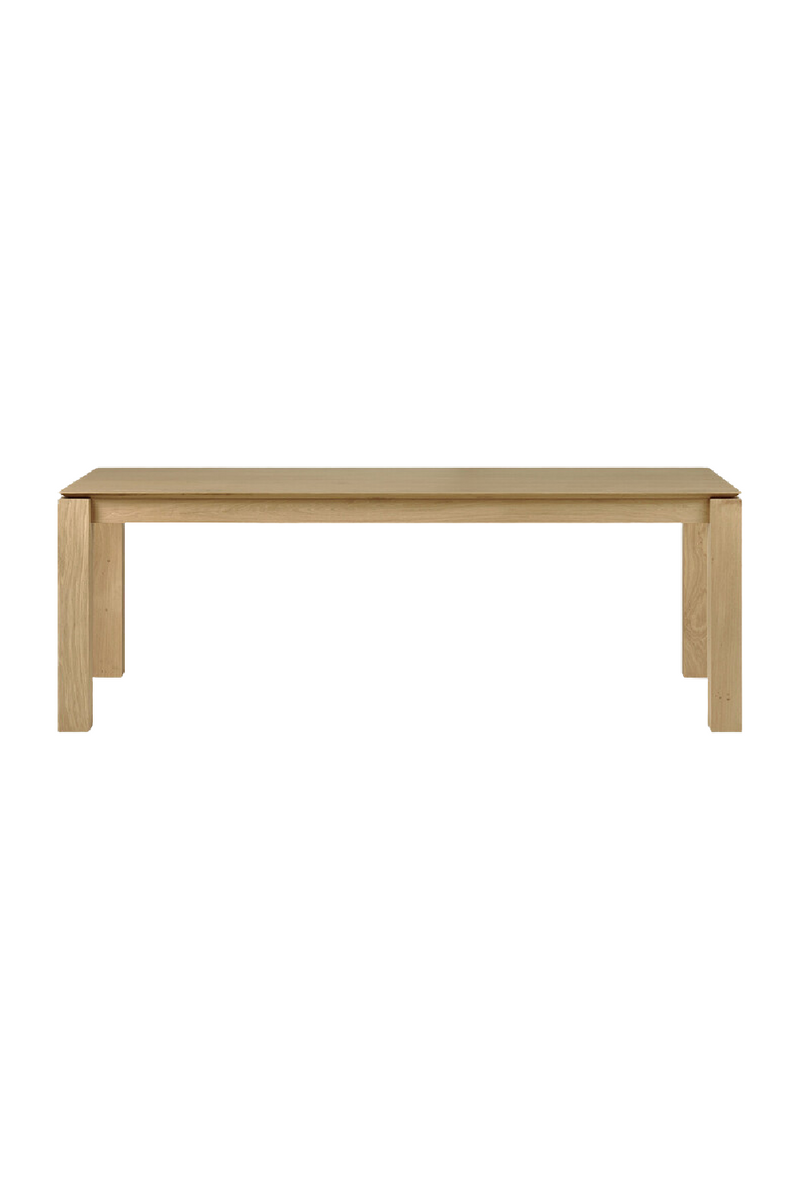 Mesa de Comedor de Roble Macizo | Ethnicraft Slice | Oroa.es