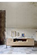 Mueble de TV de Roble Sólido | Ethnicraft Whitebird | Oroa.es