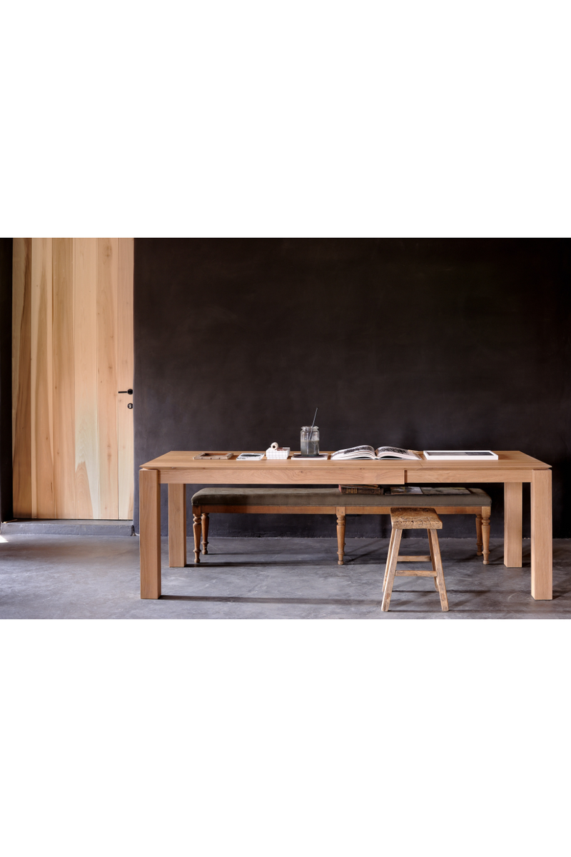 Mesa de Comedor Extensible de Roble | Ethnicraft Slice | Oroa.es