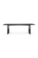 Mesa de Comedor Moderna de Roble Negro | Ethnicraft Geometric | Oroa.es